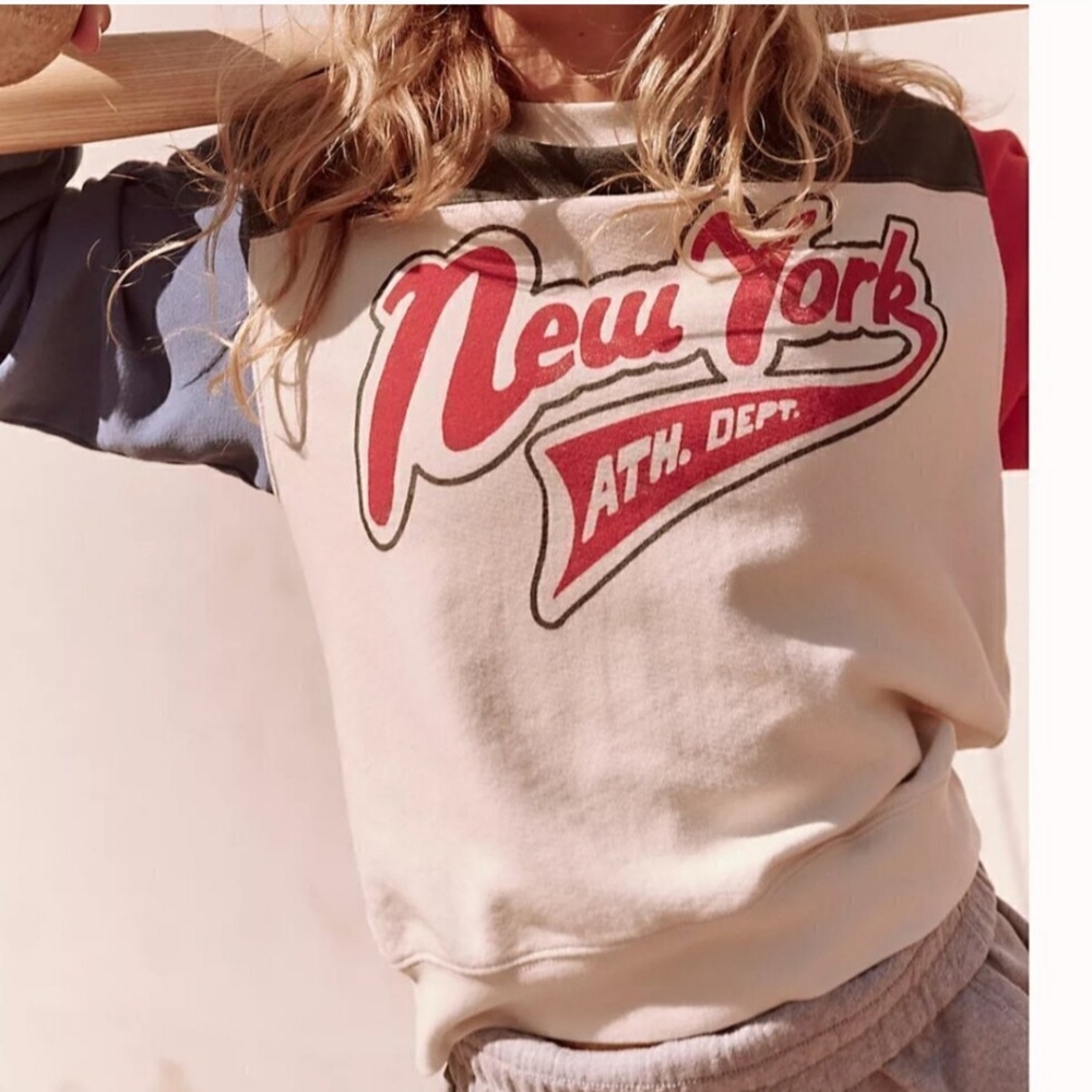New York Athletic Department Women's Colorblock Sweatshirt